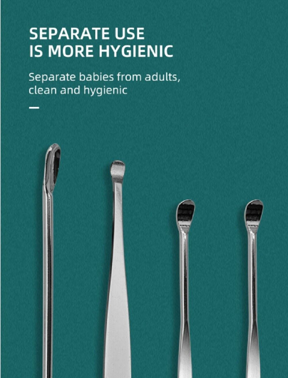 Q-Grip Ear Wax Remover Kit – Spiral Ear Picker Spoon, Reusable Ear Cleaner