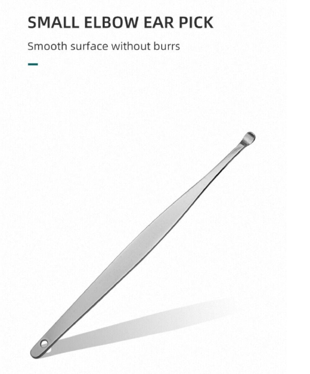 Q-Grip Ear Wax Remover Kit – Spiral Ear Picker Spoon, Reusable Ear Cleaner