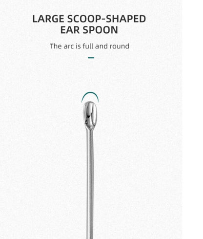 Q-Grip Ear Wax Remover Kit – Spiral Ear Picker Spoon, Reusable Ear Cleaner