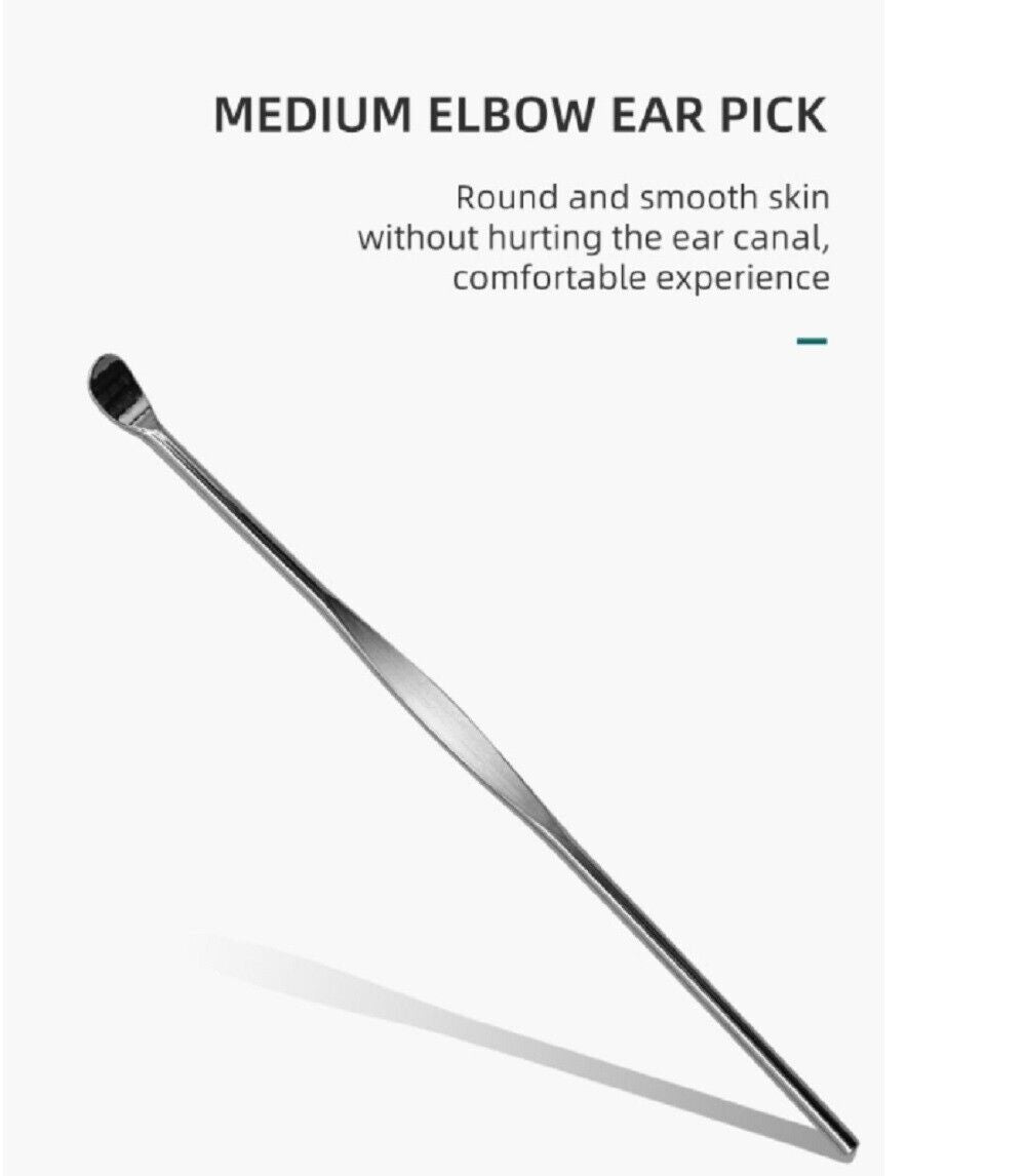 Q-Grip Ear Wax Remover Kit – Spiral Ear Picker Spoon, Reusable Ear Cleaner